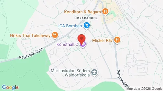 Kontorslokaler att hyra i Söderort - kort over placeringen