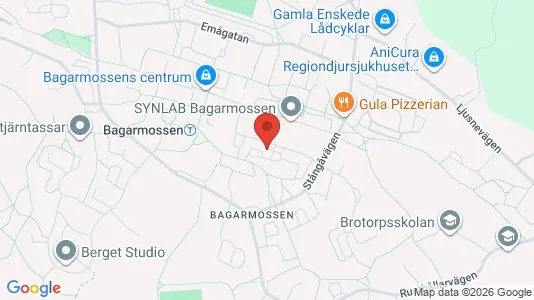 Kontorslokaler att hyra i Söderort - kort over placeringen