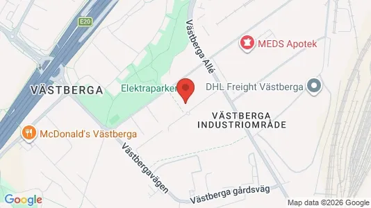 Kontorslokaler att hyra i Söderort - kort over placeringen