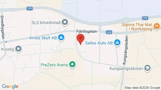 Kontorslokaler att hyra i Norrköping - Bild från Google Street View