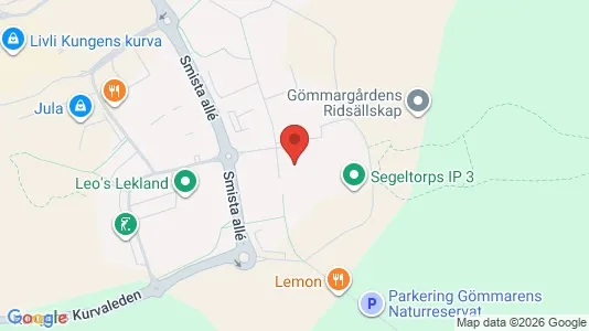 Kontorslokaler att hyra i Huddinge - kort over placeringen