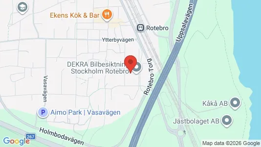 Affärslokaler att hyra i Sollentuna - kort over placeringen
