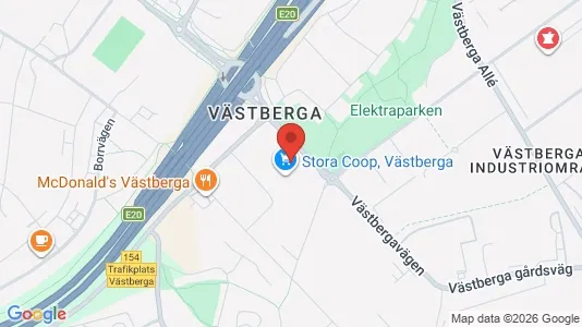 Kontorslokaler att hyra i Söderort - kort over placeringen