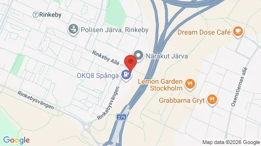 Affärslokaler att hyra i Västerort - kort over placeringen