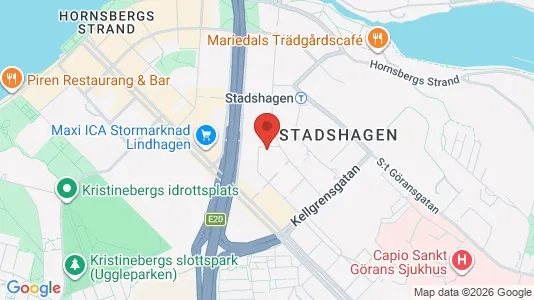 Kontorslokaler att hyra i Kungsholmen - kort over placeringen
