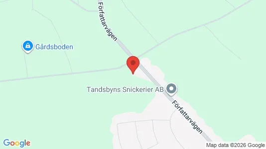 Industrilokaler att hyra i Östersund - kort over placeringen
