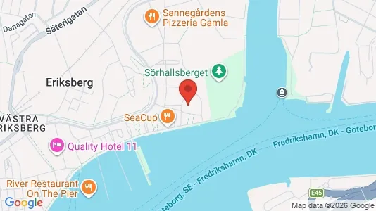 Kontorslokaler att hyra i Lundby - kort over placeringen