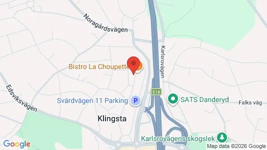 Kontorslokaler att hyra i Danderyd - kort over placeringen