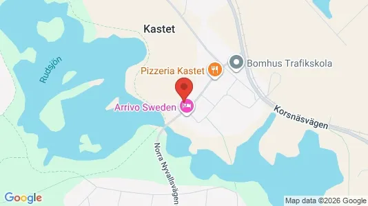 Industrilokaler att hyra i Gävle - kort over placeringen