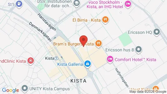 Coworking spaces att hyra i Västerort - kort over placeringen