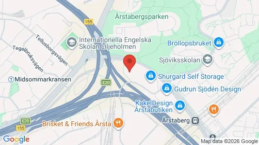 Kontorslokaler att hyra i Stockholm Innerstad - kort over placeringen