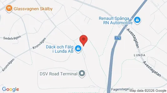Kontorslokaler att hyra i Västerort - kort over placeringen
