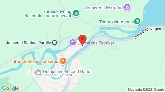 Lagerlokaler att hyra i Partille - kort over placeringen