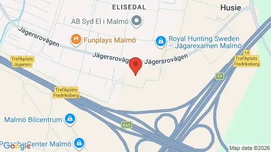 Kontorslokaler att hyra i Fosie - kort over placeringen
