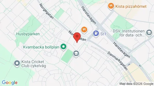 Kontorslokaler att hyra i Västerort - kort over placeringen