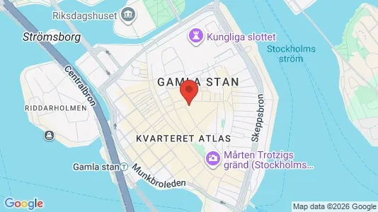 Kontorslokaler att hyra i Stockholm Innerstad - kort over placeringen