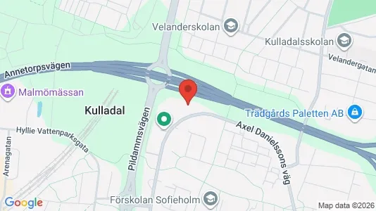 Kontorslokaler att hyra i Fosie - kort over placeringen