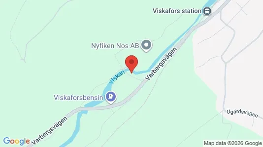 Industrilokaler att hyra i Borås - kort over placeringen