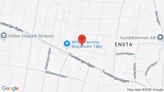 Kontorslokaler att hyra i Upplands Väsby - kort over placeringen