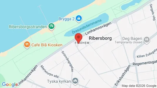 Kontorslokaler att hyra i Malmö Centrum - kort over placeringen