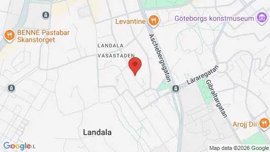 Kontorslokaler att hyra i Göteborg Centrum - kort over placeringen