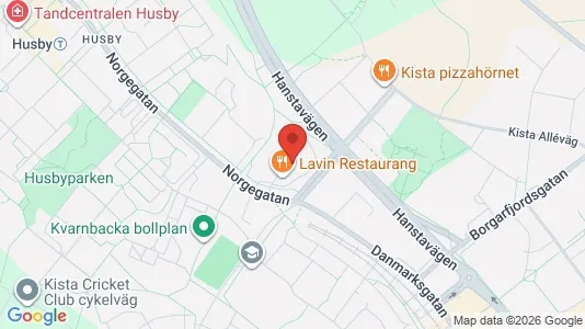 Affärslokaler att hyra i Västerort - kort over placeringen
