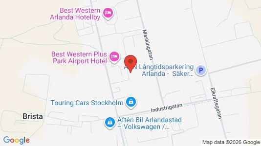 Affärslokaler att hyra i Sigtuna - kort over placeringen