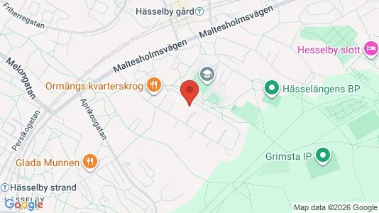 Kontorslokaler att hyra i Västerort - kort over placeringen