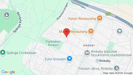 Kontorslokaler att hyra i Västerort - kort over placeringen