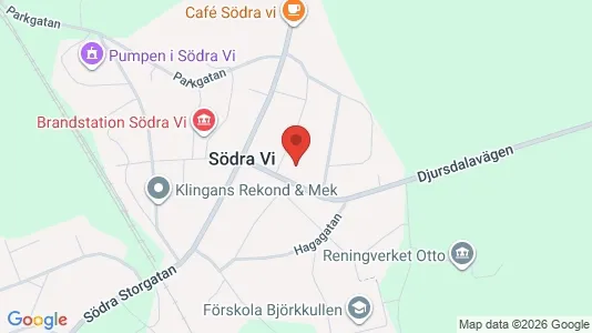 Affärslokaler att hyra i Vimmerby - kort over placeringen