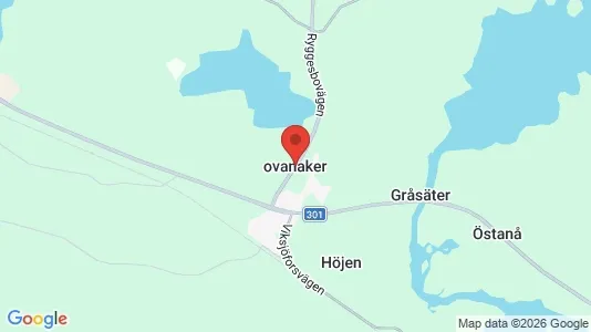 Kontorslokaler att hyra i Ovanåker - kort over placeringen
