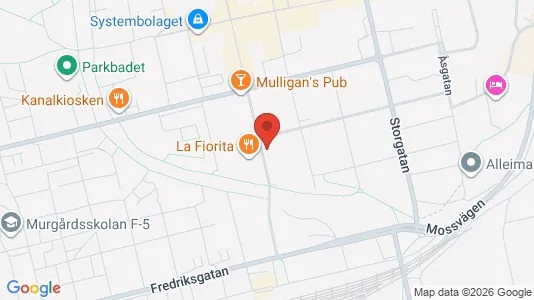 Affärslokaler att hyra i Sandviken - kort over placeringen