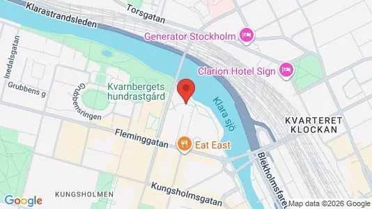 Kontorslokaler att hyra i Kungsholmen - kort over placeringen