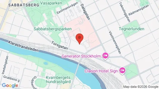 Kontorslokaler att hyra i Stockholm Innerstad - kort over placeringen