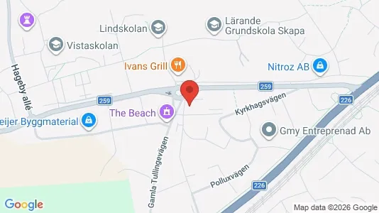 Industrilokaler att hyra i Huddinge - Bild från Google Street View