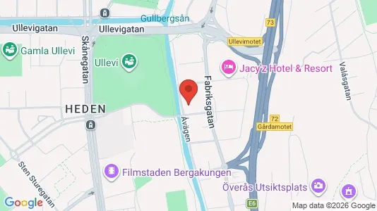 Kontorslokaler att hyra i Örgryte-Härlanda - kort over placeringen