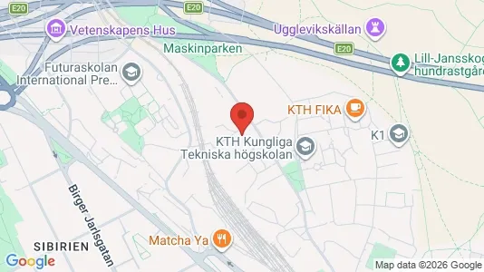 Kontorslokaler att hyra i Östermalm - kort over placeringen