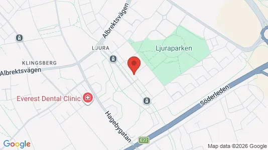 Affärslokaler att hyra i Norrköping - kort over placeringen