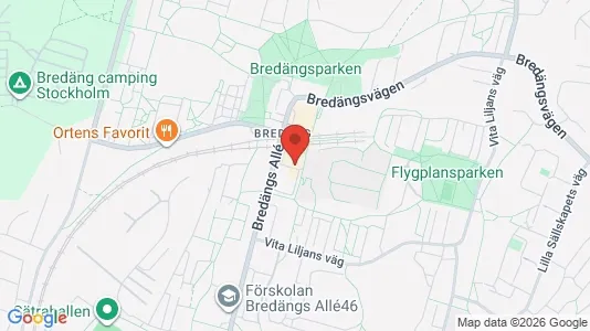 Affärslokaler att hyra i Söderort - kort over placeringen