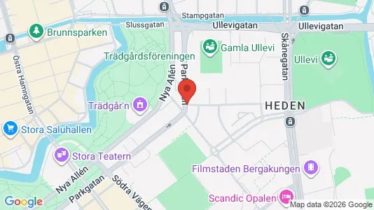 Affärslokaler att hyra i Göteborg Centrum - kort over placeringen