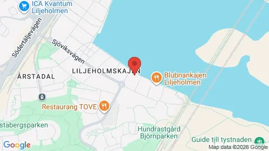 Affärslokaler att hyra i Södermalm - kort over placeringen