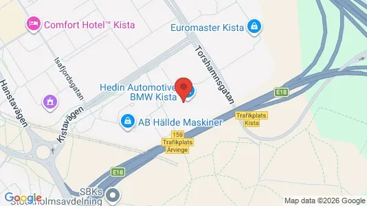 Affärslokaler att hyra i Västerort - kort over placeringen