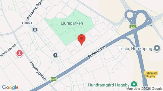 Affärslokaler att hyra i Norrköping - Bild från Google Street View