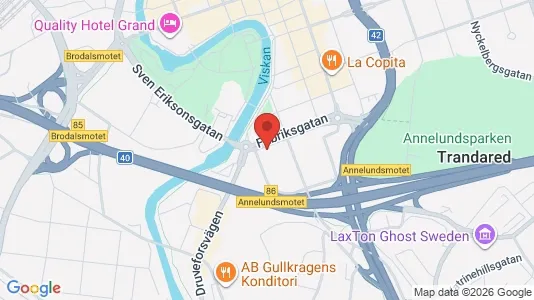 Lagerlokaler att hyra i Borås - Bild från Google Street View