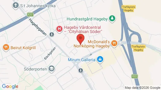 Affärslokaler att hyra i Norrköping - Bild från Google Street View