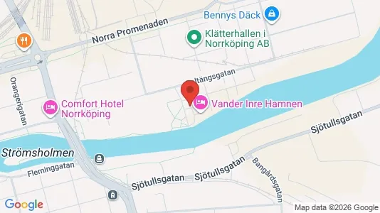 Affärslokaler att hyra i Norrköping - Bild från Google Street View
