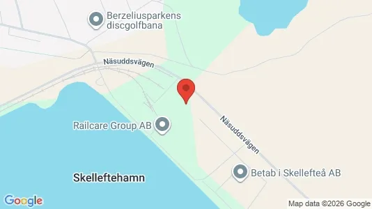 Lagerlokaler att hyra i Skellefteå - Bild från Google Street View