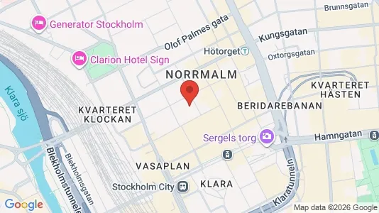 Kontorslokaler att hyra i Stockholm Innerstad - Bild från Google Street View