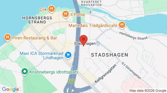 Kontorslokaler att hyra i Kungsholmen - kort over placeringen
