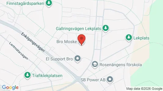 Affärslokaler att hyra i Upplands-Bro - kort over placeringen